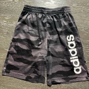 Adidas Black Elastic Waistband Shorts